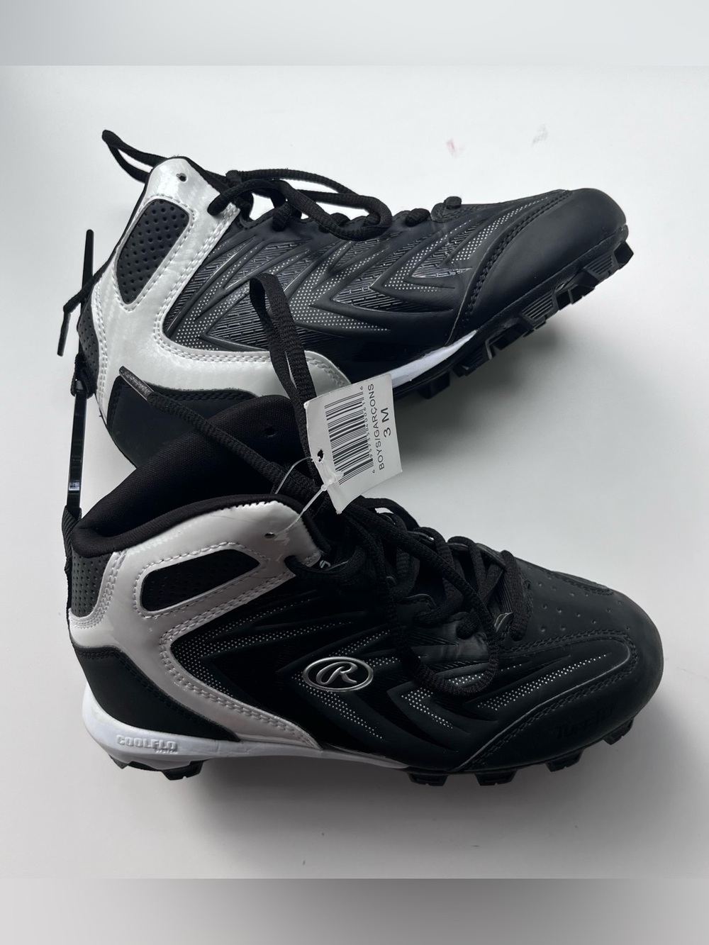 RAWLINGS Kids baseball cleats sz 3 NWT